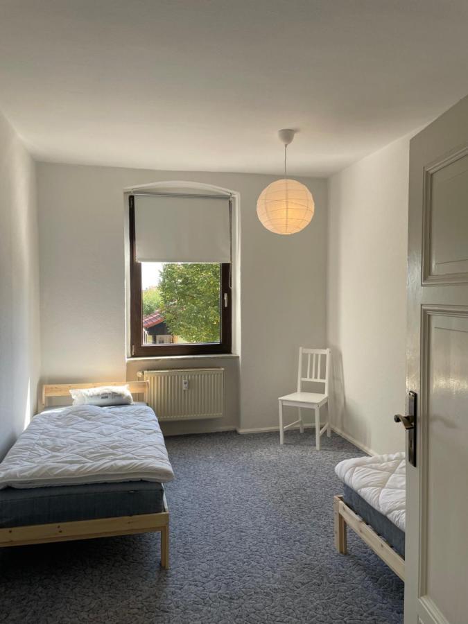 Gemuetliche Wohnung Magdeburg Bagian luar foto