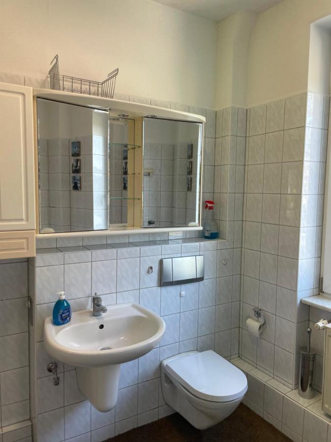 Gemuetliche Wohnung Magdeburg Bagian luar foto